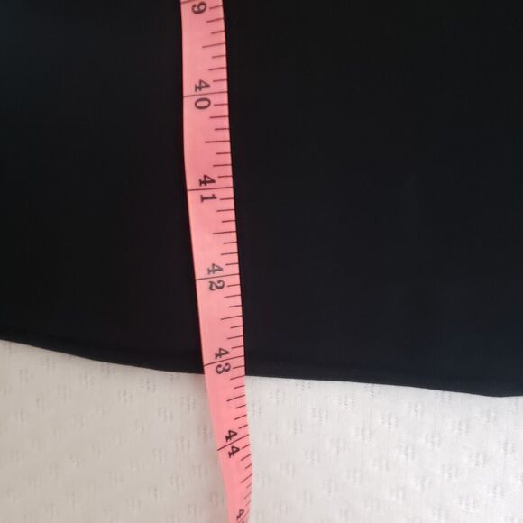 EVEREVE Allison Joy Body Con Ponte Little Black Dress LBD Grommet‎ & Lacing XL - Picture 7 of 11